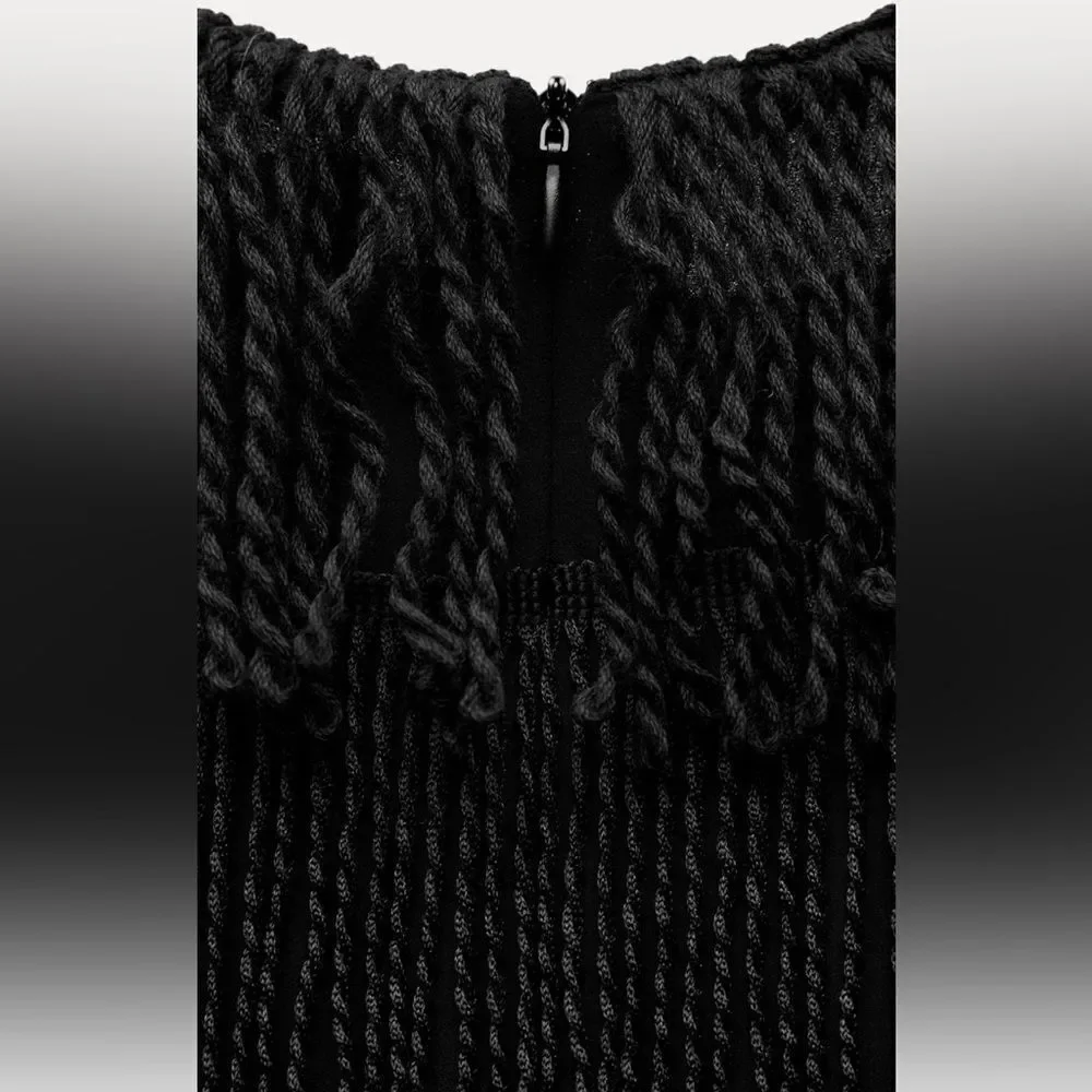 Zara fringe mini dress - Picture 6 of 6